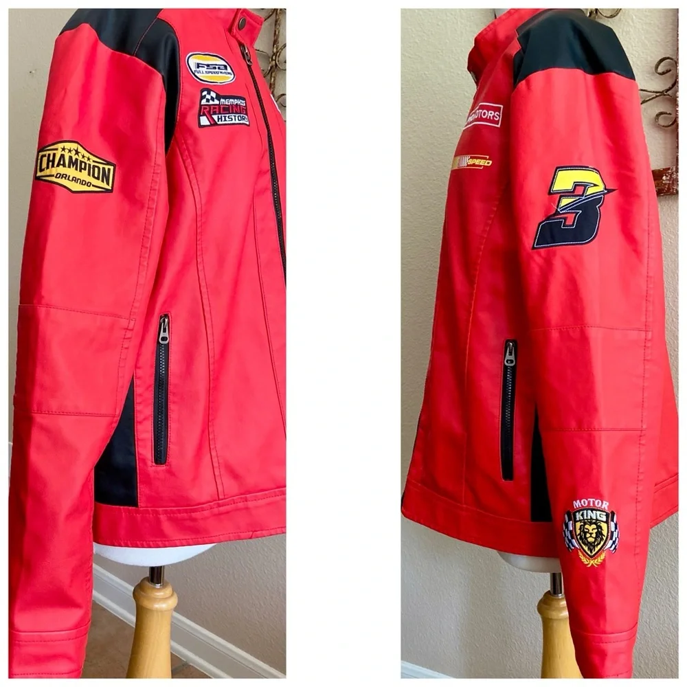 NWT - Racing Jacket by Refinery Republic
FULL SPEED AHEAD - Very Rare - Red - L - Picture 7 of 10